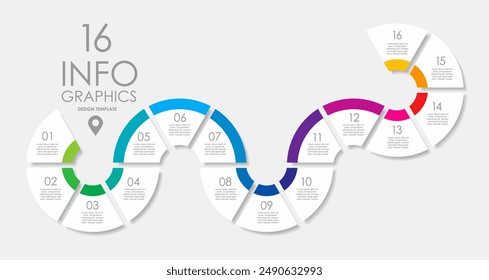 Infographic design template with place for your data. Vector illustration.