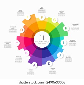 Infographic design template with place for your data. Vector illustration.