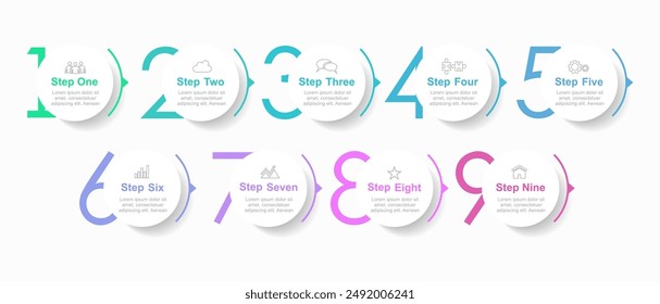 Infographic design template with place for your data. Vector illustration.
