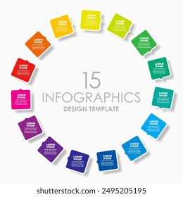 Infographic design template with place for your data. Vector illustration.