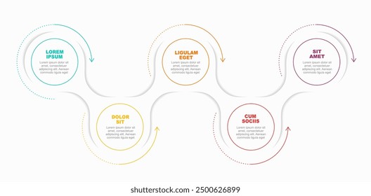 Infographic design template with place for your data. Vector illustration.