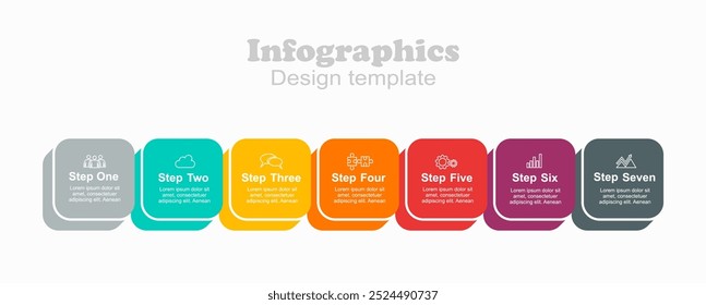 Infographic design template with place for your data. Vector illustration.