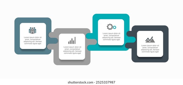 Infographic design template with place for your data. Vector illustration.