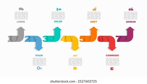 Infographic design template with place for your data. Vector illustration.