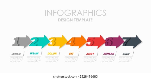 Infographic design template with place for your data. Vector illustration.