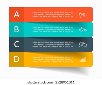 Infographic design template with place for your data. Vector illustration.