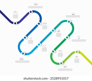 Infographic design template with place for your data. Vector illustration.