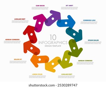 Infographic design template with place for your data. Vector illustration.