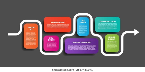 Infographic design template with place for your data. Vector illustration.