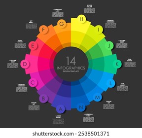 Modelo de design infográfico com lugar para seus dados. Ilustração vetorial.