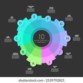 Infographic design template with place for your data. Vector illustration.