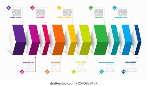 Infographic design template with place for your data. Vector illustration.