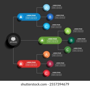 Infographic design template with place for your data. Vector illustration.