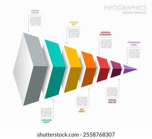 Infographic design template with place for your data. Vector illustration.