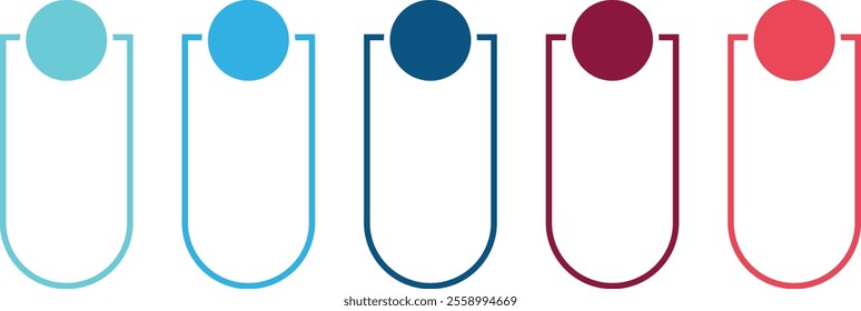Infographic design template with place for your data. Can be used for info graphics, flow charts, presentations, web sites, banners, label template with icons. 5 options or steps.