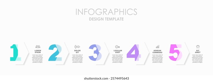 Infographic design template with place for your data. Vector illustration.