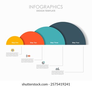 Infographic design template with place for your data. Vector illustration.