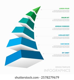 Infographic design template with place for your data. Vector illustration.