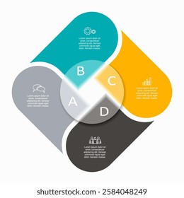 Infographic design template with place for your data. Vector illustration.