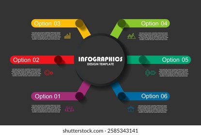 Infographic design template with place for your data. Vector illustration.