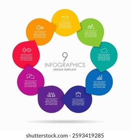 Infographic design template with place for your data. Vector illustration.