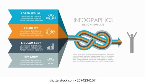 Infographic design template with place for your data. Vector illustration.
