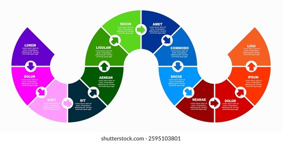 Infographic design template with place for your data. Vector illustration.