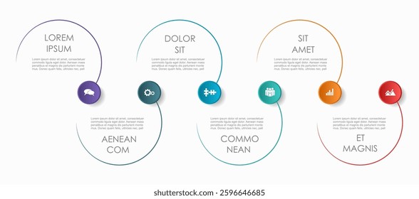 Infographic design template with place for your data. Vector illustration.