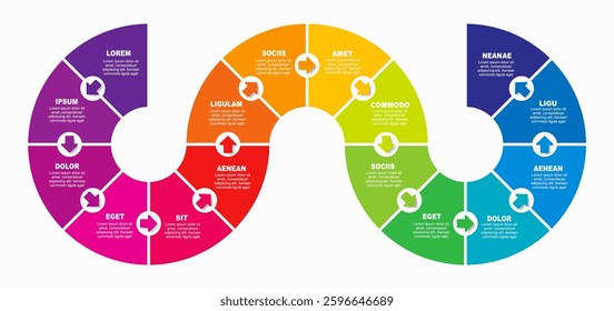 Infographic design template with place for your data. Vector illustration.