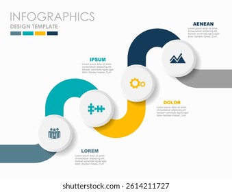Infographic design template with place for your data. Vector illustration.