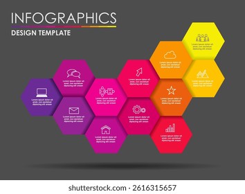 Infographic design template with place for your data. Vector illustration.