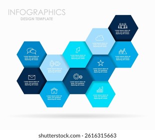 Infographic design template with place for your data. Vector illustration.