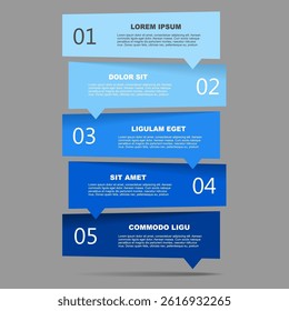 Infographic design template with place for your data. Vector illustration.