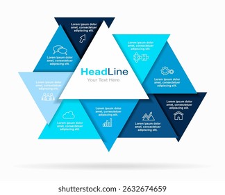 Infographic design template with place for your data. Vector illustration.