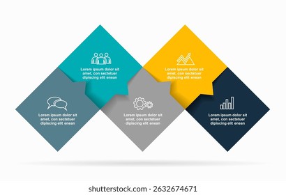 Infographic design template with place for your data. Vector illustration.