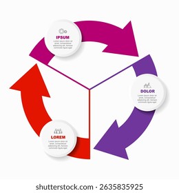 Infographic design template with place for your data. Vector illustration.