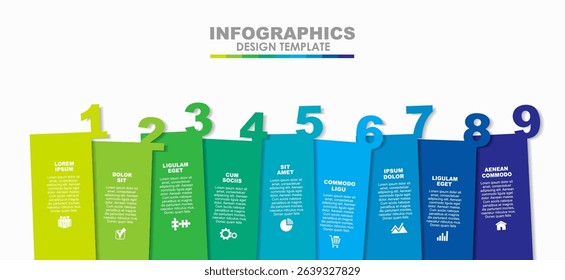 Infographic design template with place for your data. Vector illustration.