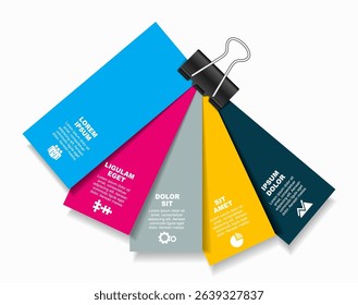 Infographic design template with place for your data. Vector illustration.