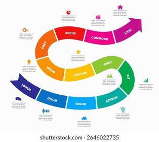 Infographic design template with place for your data. Vector illustration.