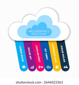 Infographic design template with place for your data. Vector illustration.