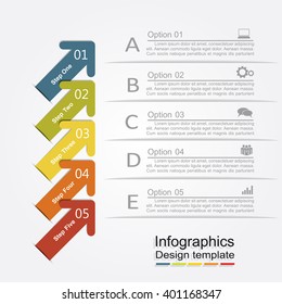 Infographic design template with place for your data. Vector illustration.
