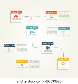 Infographic design template with place for your data. Vector illustration.