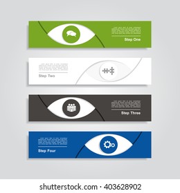 Infographic design template with place for your data. Vector illustration.