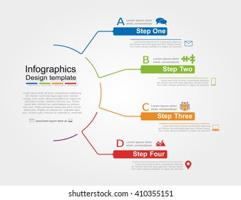 Infographic design template with place for your data. Vector illustration.