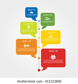 Infographic design template with place for your data. Vector illustration.