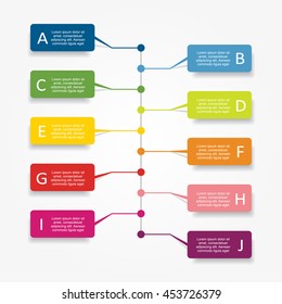 Infographic design template with place for your data. Vector illustration.