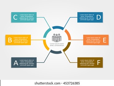 Infographic design template with place for your data. Vector illustration.