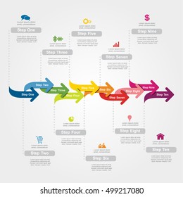 Infographic design template with place for your data. Vector illustration.
