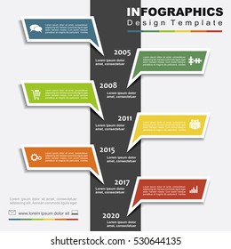 Infographic design template with place for your data. Vector illustration.