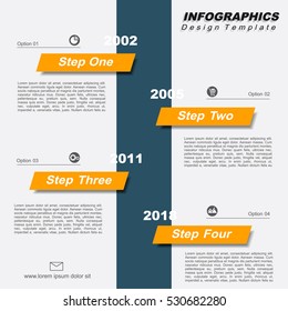 Infographic design template with place for your data. Vector illustration.